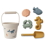 Load image into Gallery viewer, Liewood Dante beach set with peaches