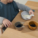 Load image into Gallery viewer, Liewood Eddie komplet treh posodic za hranjenje Roza-rjav