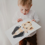 Load image into Gallery viewer, Baby Footprint Set