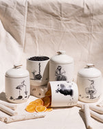 Load image into Gallery viewer, kofer. keramična posoda za začimbe