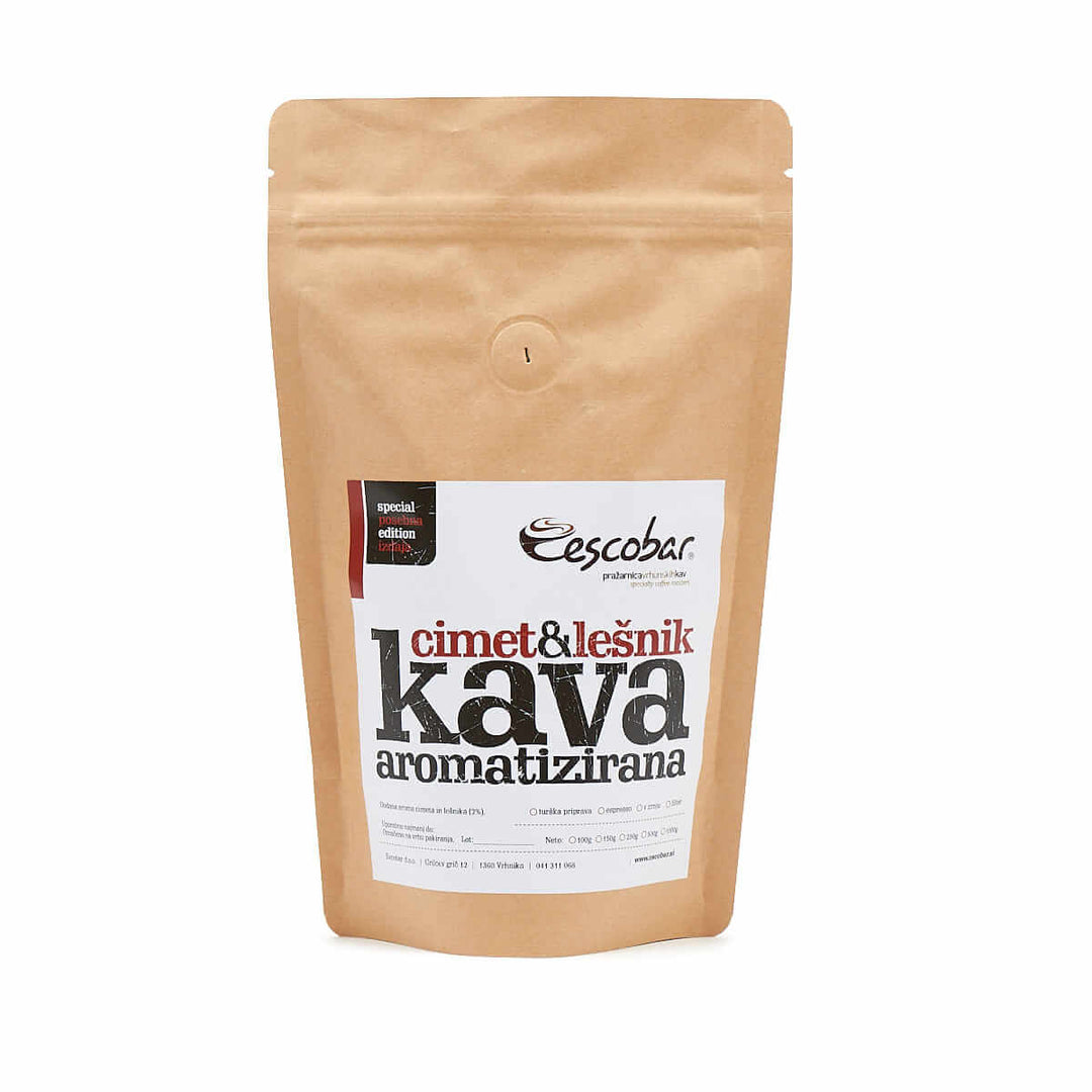 Escobar aromatizirana kava Cimet & lešnik