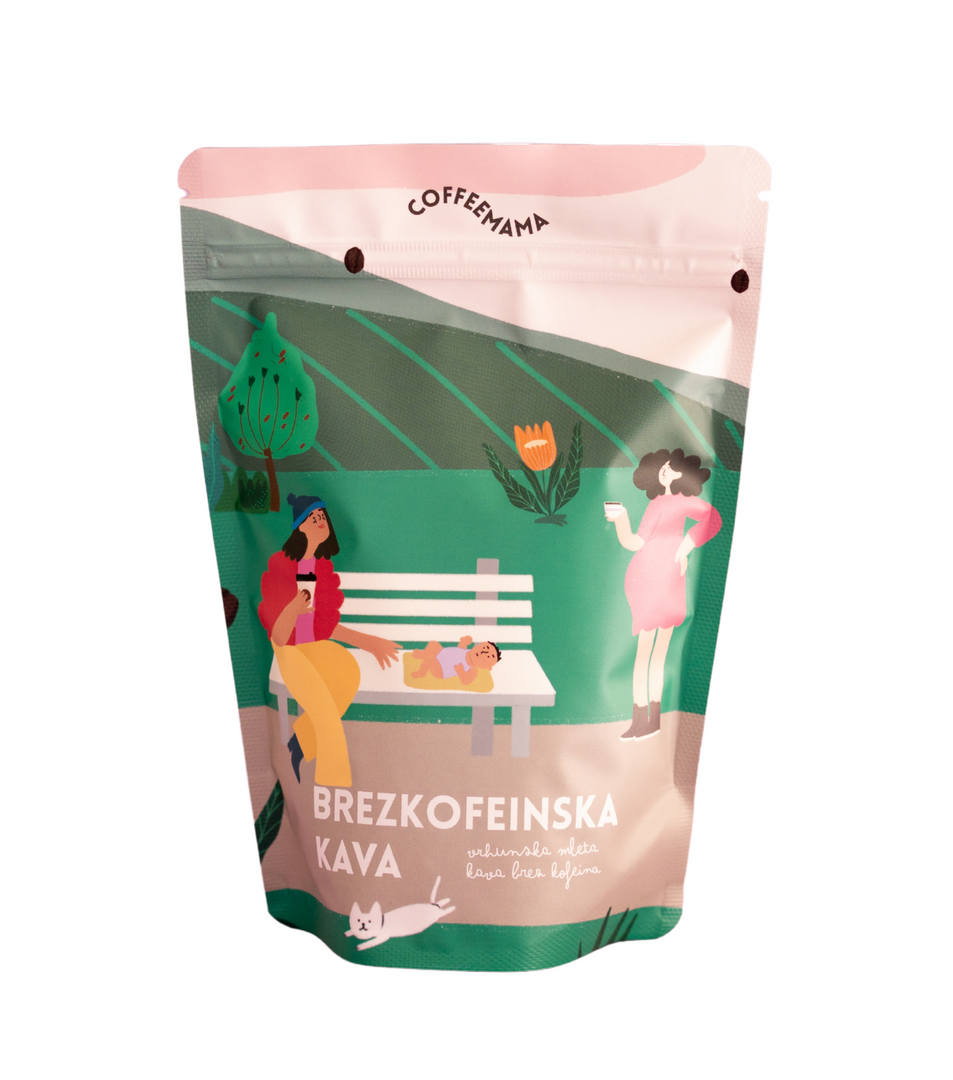 Brezkofeinska kava 200g - Coffeemama kava | Kjut Butik