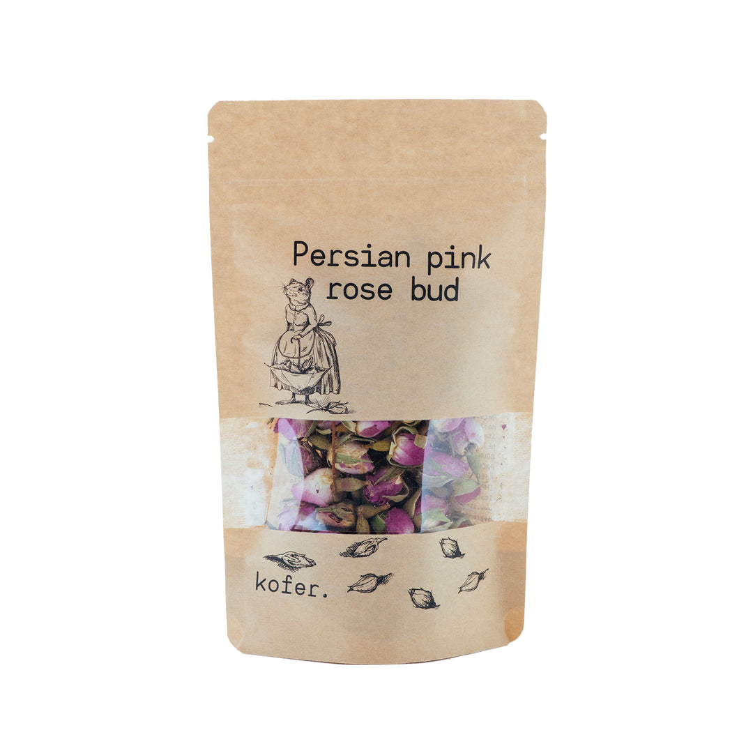 kofer. Popki perzijske vrtnice roza 20g