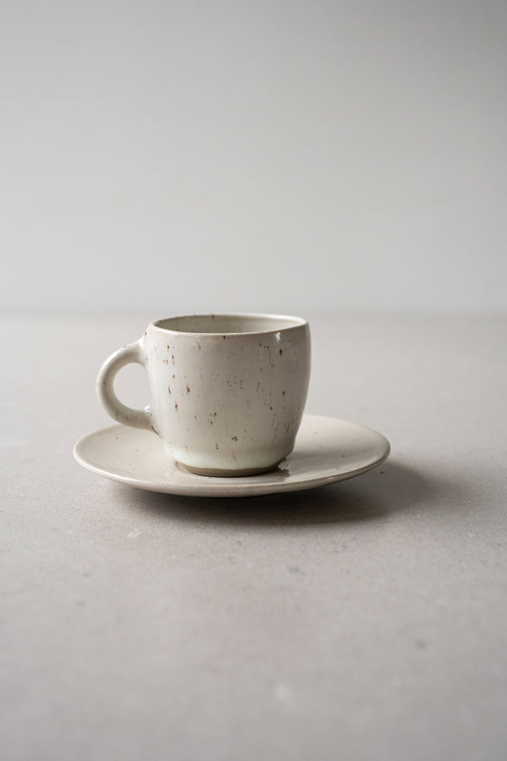 Tide of Glaze Espresso cup and plate
