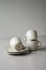 Load image into Gallery viewer, Tide of Glaze Espresso cup and plate